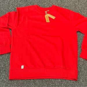 NEW Kangol Men’s Size Large Crewneck Sweatshirt Pullover Red - Med & Large